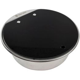 Мойка круглая 420 мм стекл крышка Marine Rocket (MR570SS)