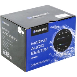 Морская магнитола MRH-301 Zone Control черный ободок Marine Rocket (MRH301B)