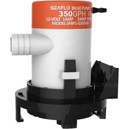 Помпа осушительная 12В 350GPH (22 л/мин) SeaFlo (SFBP1-G350-08)